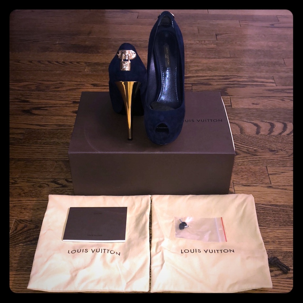 Louis Vuitton Oh Really Peep-toe Pump